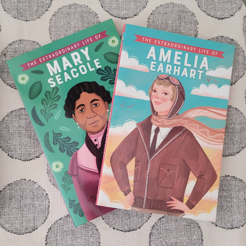 Usborne Books Extraordinary Lives Mary Seacole and Amelia Erhart